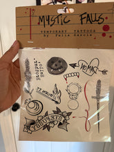 Load image into Gallery viewer, MYSTIC FALLS Stick on tattoos
