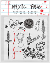 Load image into Gallery viewer, MYSTIC FALLS Stick on tattoos
